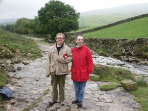Judy and David in the Yorkshire Dales